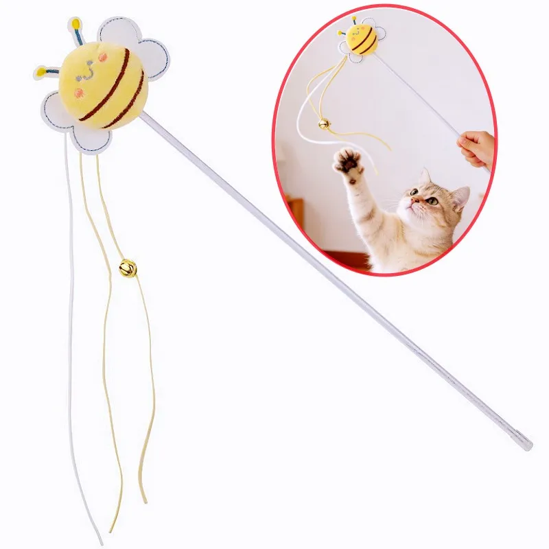 Cat Toy Butterfly Cats Stick Teaser Cat Toys Interactive Plush Tassel Toys for Cats Teasing Kitten Toy with Bell Pet Supplies
Cat Toy Butterfly Cats Stick Teaser Cat Toys Interactive Plush Tassel Toys for Cats Teasing Kitten Toy with Bell Pet Supplies