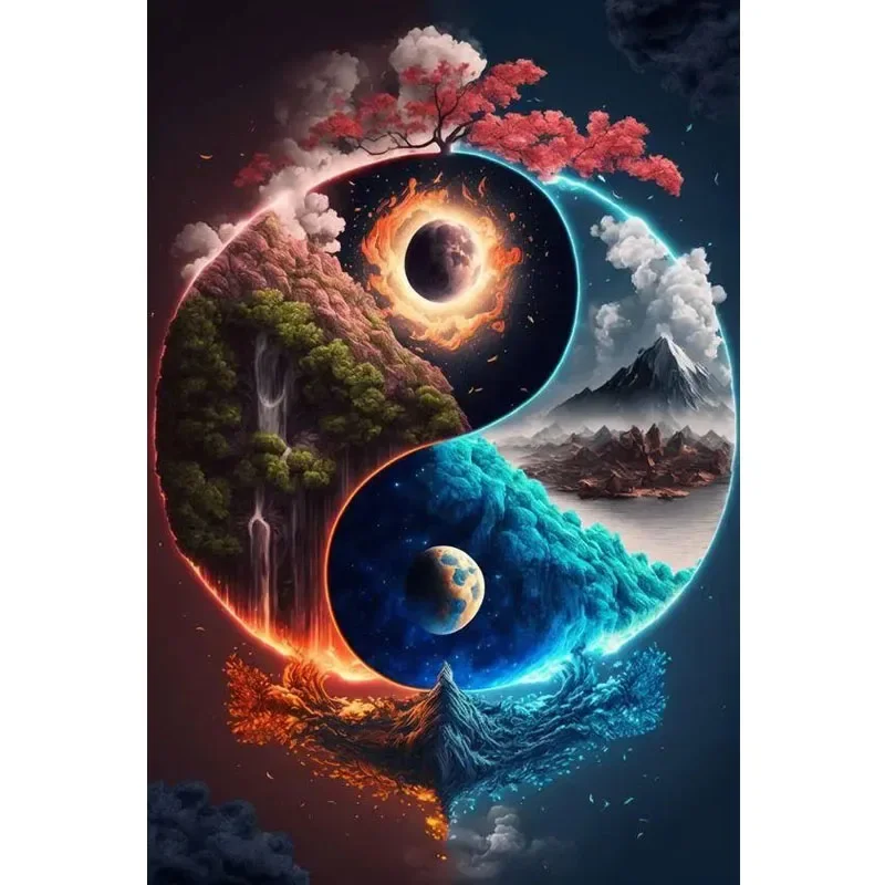 Sunature AB Diamond Painting Art Full Square Round Drills Moon And Sun Diamond Painting Kits (5-10 AB Colors)
Sunature AB Diamond Painting Art Full Square Round Drills Moon And Sun Diamond Painting Kits (5-10 AB Colors)