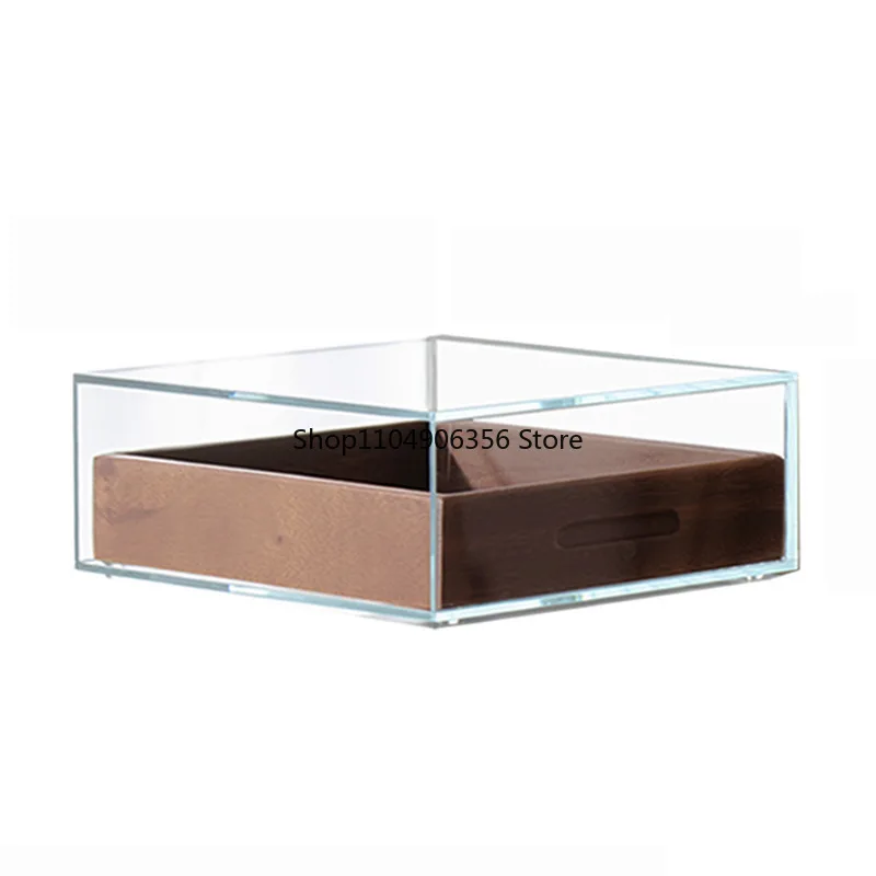 Black walnut tea set storage box, desktop dust-proof glass display cabinet, Wenwan bracelet storage cabinet, dental cabinet.
Black walnut tea set storage box, desktop dust-proof glass display cabinet, Wenwan bracelet storage cabinet, dental cabinet.