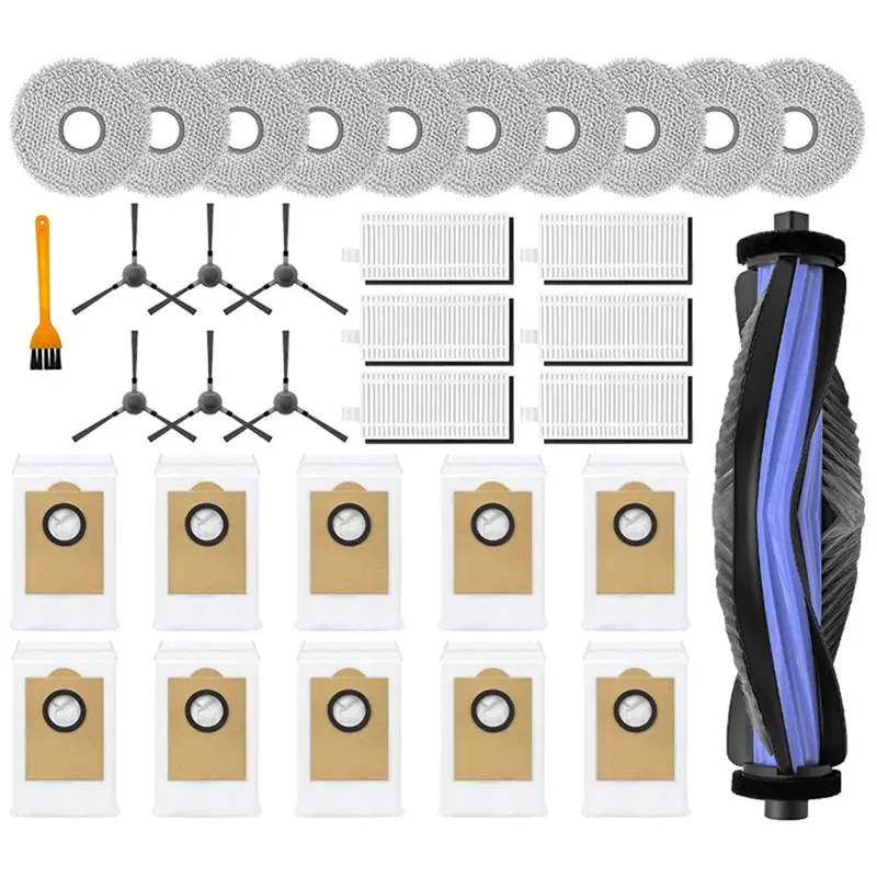 A67M-Accessories For Lefant M3 Robot Vacuum Cleaner-Main Side Brush HEPA Filter Mop Cloth Pads Dust Bags Included
A67M-Accessories For Lefant M3 Robot Vacuum Cleaner-Main Side Brush HEPA Filter Mop Cloth Pads Dust Bags Included