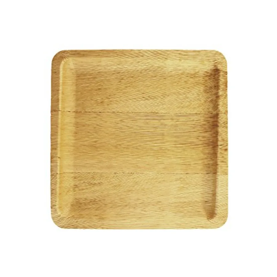 10" Premium Bamboo Leaf Square Dinner Plate All Natural Disposable Compostable for Catering and Home Use 100 Pieces
10" Premium Bamboo Leaf Square Dinner Plate All Natural Disposable Compostable for Catering and Home Use 100 Pieces