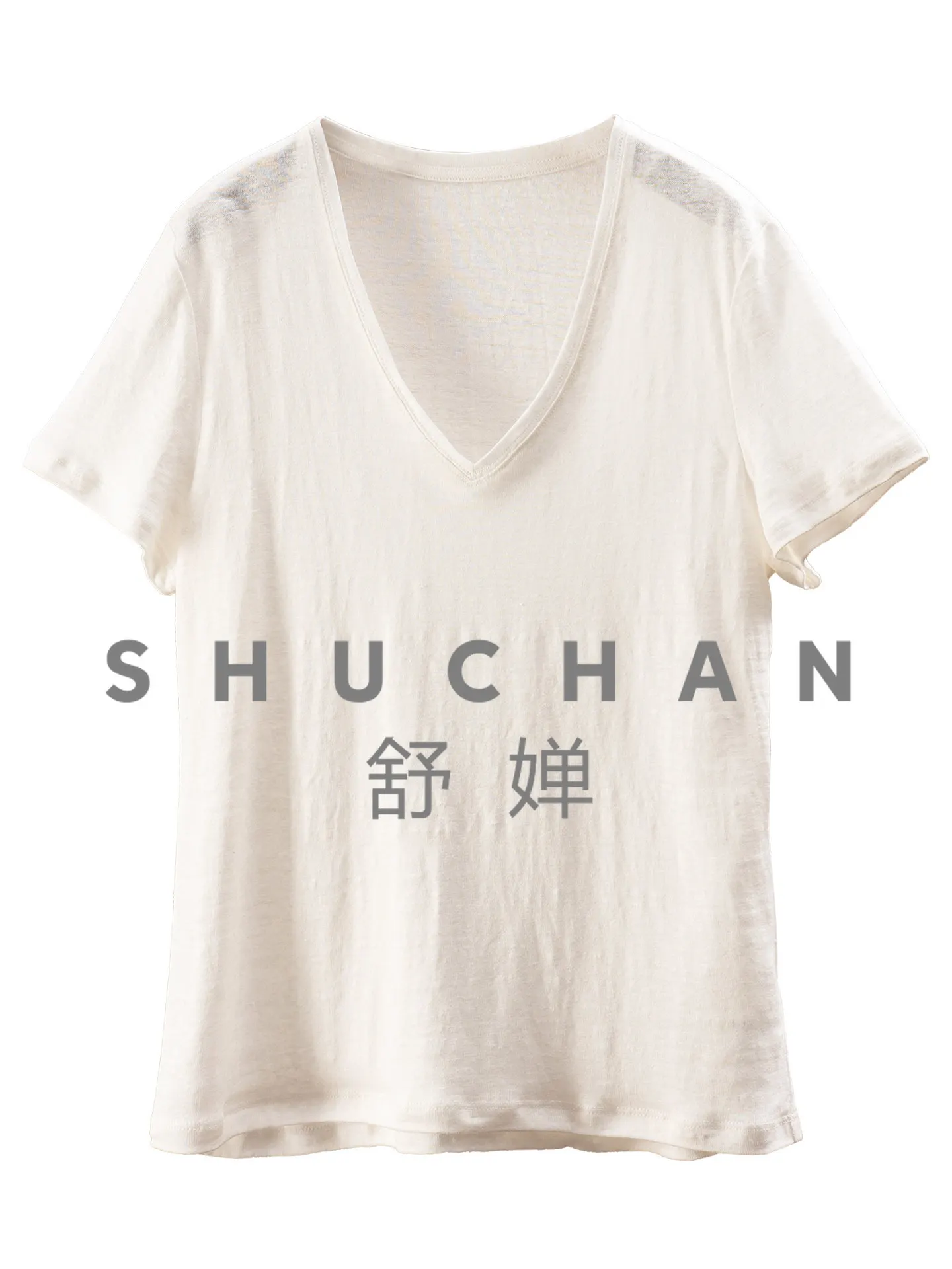 Its Own Cool Feeling, High-quality Baida Knitted 100 Hemp V-neck Short-sleeved T-shirt for Women's 46L3
Its Own Cool Feeling, High-quality Baida Knitted 100 Hemp V-neck Short-sleeved T-shirt for Women's 46L3