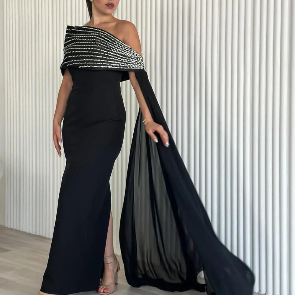 Customized Intricate Jersey Sequined Pleat Column Off-the-shoulder Long Dresses Bespoke Occasion Celebrity Exquisite
Customized Intricate Jersey Sequined Pleat Column Off-the-shoulder Long Dresses Bespoke Occasion Celebrity Exquisite