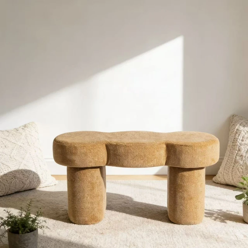 Long bench with soft cover for home use, doorway shoe stool, homestay bedroom footstool, bedside stool
Long bench with soft cover for home use, doorway shoe stool, homestay bedroom footstool, bedside stool
