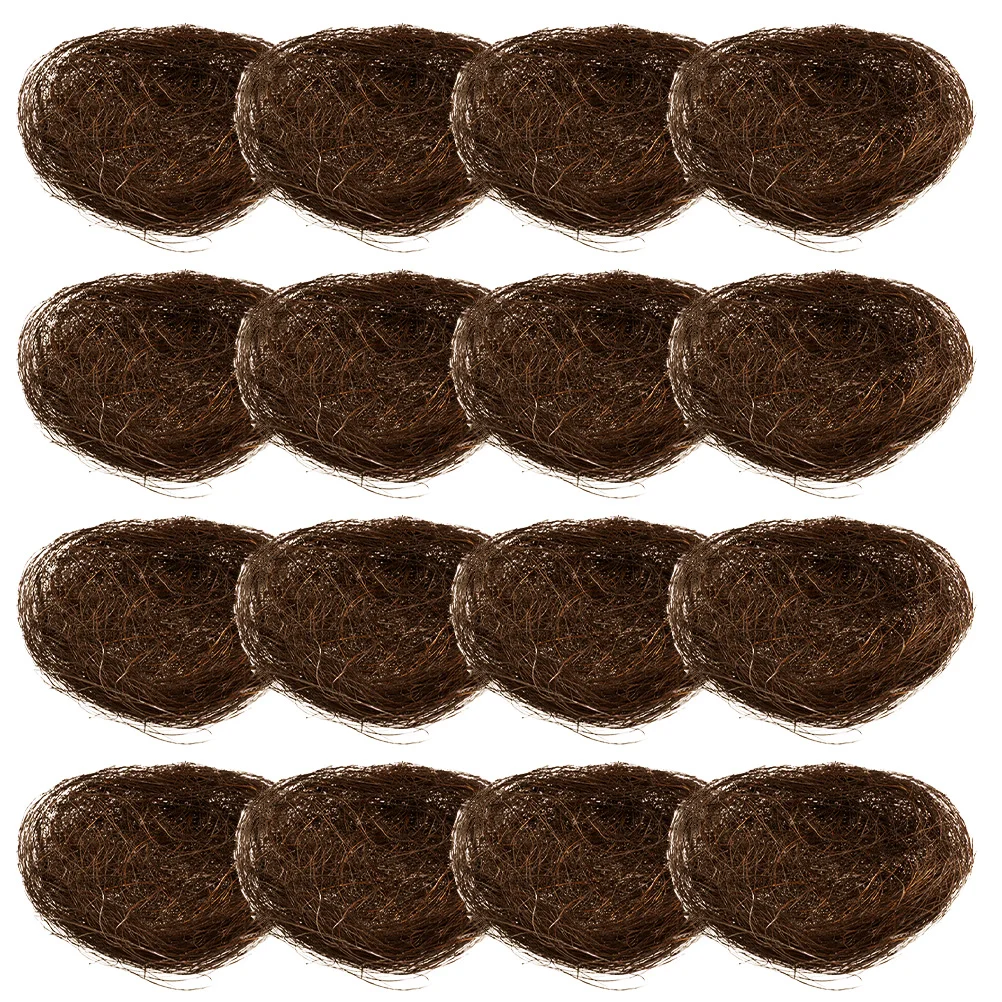 16 Pcs Simulated Bird Nest Birds Decor Nests for Crafts Parakeet Small Garden Micro Landscape Mini
16 Pcs Simulated Bird Nest Birds Decor Nests for Crafts Parakeet Small Garden Micro Landscape Mini