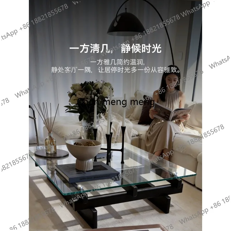 Black ash designer used coffee table designer tempered glass tea table
Black ash designer used coffee table designer tempered glass tea table