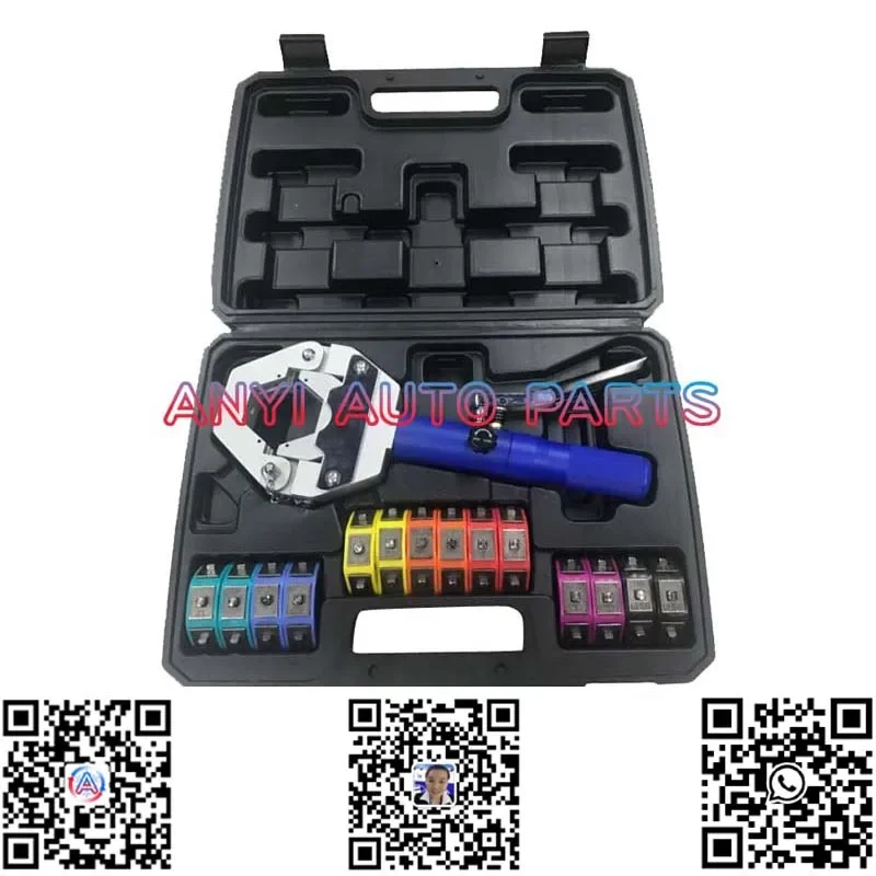 TL001 For Hydraulic A/C Hose Crimper Kit 71500 auto air conditioner Hose Crimper kit Crimping tool 71500-001B 71500-001C
TL001 For Hydraulic A/C Hose Crimper Kit 71500 auto air conditioner Hose Crimper kit Crimping tool 71500-001B 71500-001C
