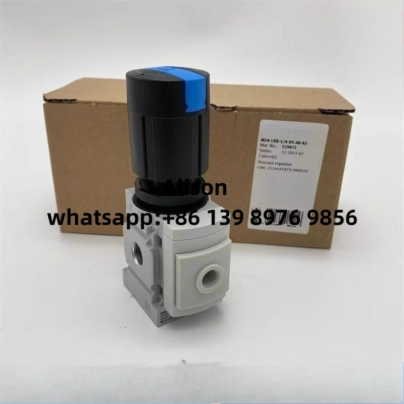 Original pressure reducing valve MS4-LRB-1/4-D5-A8-AS 529471 MS4-LRB-1/4-D6-A8-AS 529477
Original pressure reducing valve MS4-LRB-1/4-D5-A8-AS 529471 MS4-LRB-1/4-D6-A8-AS 529477