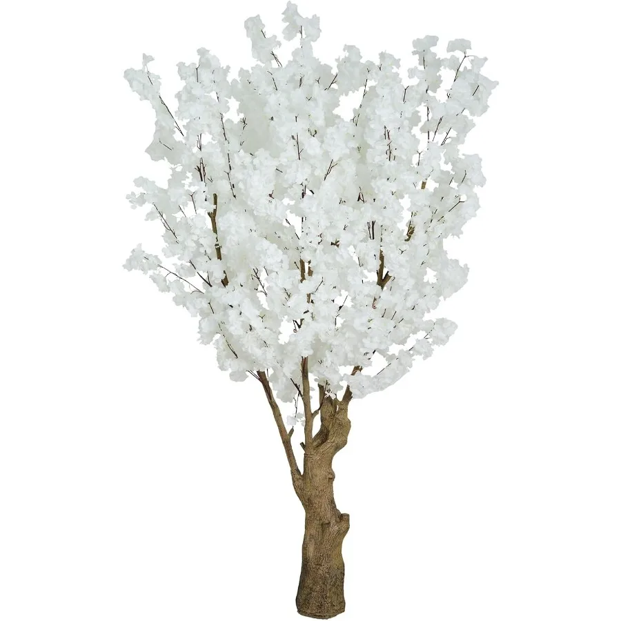 7FT Artificial Cherry Blossom Tree with White Faux Flowers for Indoor and Outdoor Home Decor Office Decoration Wedding Party Am
7FT Artificial Cherry Blossom Tree with White Faux Flowers for Indoor and Outdoor Home Decor Office Decoration Wedding Party Am