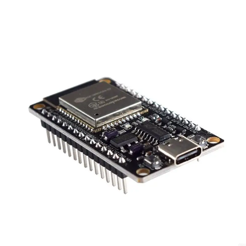 C63A ESP32-DEVKITC Двойная доска ESP32 Type-C USB CH340C Плата разработки ESP32-Wroom-32D Wi-Fi Bluetooth-совместимая плата
C63A ESP32-DEVKITC Двойная доска ESP32 Type-C USB CH340C Плата разработки ESP32-Wroom-32D Wi-Fi Bluetooth-совместимая плата