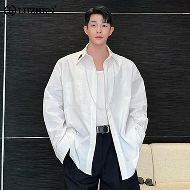 LUZHEN Heart-shaped Embroidery Design Original Trendy Long Sleeved Shirts Personality Elegant Handsome Korean Men's Tops LZ3624
LUZHEN Heart-shaped Embroidery Design Original Trendy Long Sleeved Shirts Personality Elegant Handsome Korean Men's Tops LZ3624