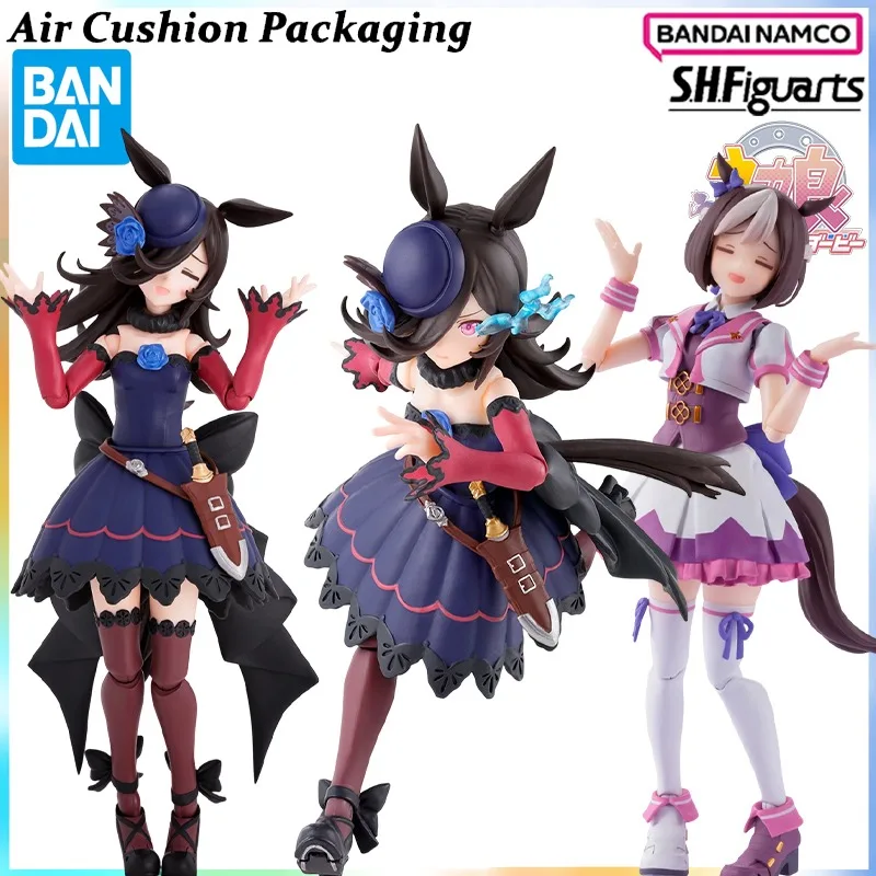 Оригинальные фигурки Bandai S.H.F. Series Umamusume: Pretty Derby Rice Shower, Special Week, Uncrowned King, коллекционные модели, игрушки, подарки
Оригинальные фигурки Bandai S.H.F. Series Umamusume: Pretty Derby Rice Shower, Special Week, Uncrowned King, коллекционные модели, игрушки, подарки
