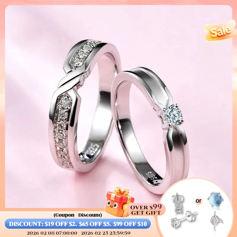 Женское и мужское кольцо из серебра 925 пробы с муассанитом
Женское и мужское кольцо из серебра 925 пробы с муассанитом