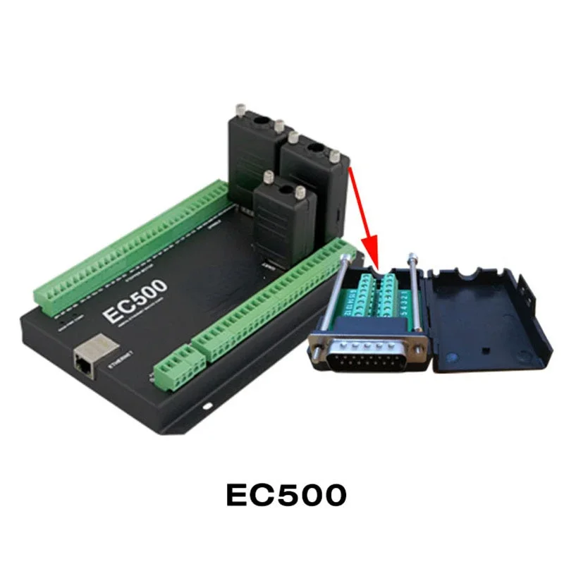 Motion Controller 5-Axis Ethernet Mach3 Engraving Machine Controller CNC Machine Tool Control Ec500
Motion Controller 5-Axis Ethernet Mach3 Engraving Machine Controller CNC Machine Tool Control Ec500