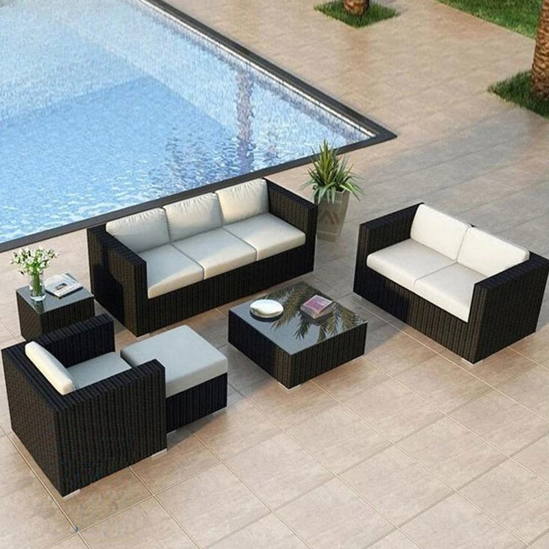 Outdoor rattan chair sofa outdoor rooftop leisure rattan art furniture villa courtyard double sofa combination
Outdoor rattan chair sofa outdoor rooftop leisure rattan art furniture villa courtyard double sofa combination