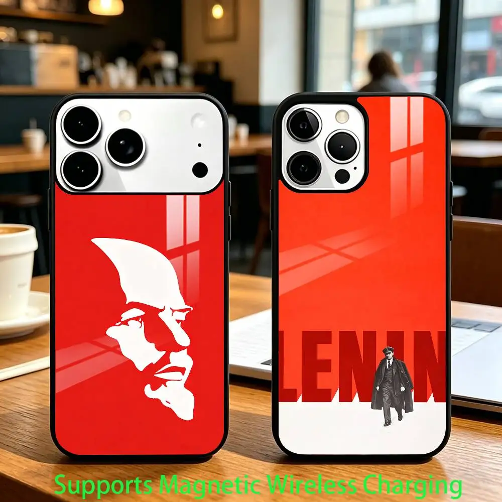 L-Lenin Founder of Soviet Communism Phone Case For iPhone17,16,15,14,13,12,11 Plus,Pro Supports Magnetic Wireless Charging
L-Lenin Founder of Soviet Communism Phone Case For iPhone17,16,15,14,13,12,11 Plus,Pro Supports Magnetic Wireless Charging