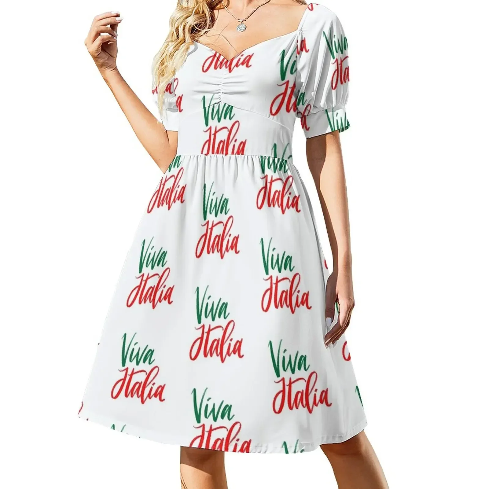 Challygraphy Viva Italia, Italy on transparent background. Short-Sleeved Dress beach outfits for women evening dress women Dress
Challygraphy Viva Italia, Italy on transparent background. Short-Sleeved Dress beach outfits for women evening dress women Dress