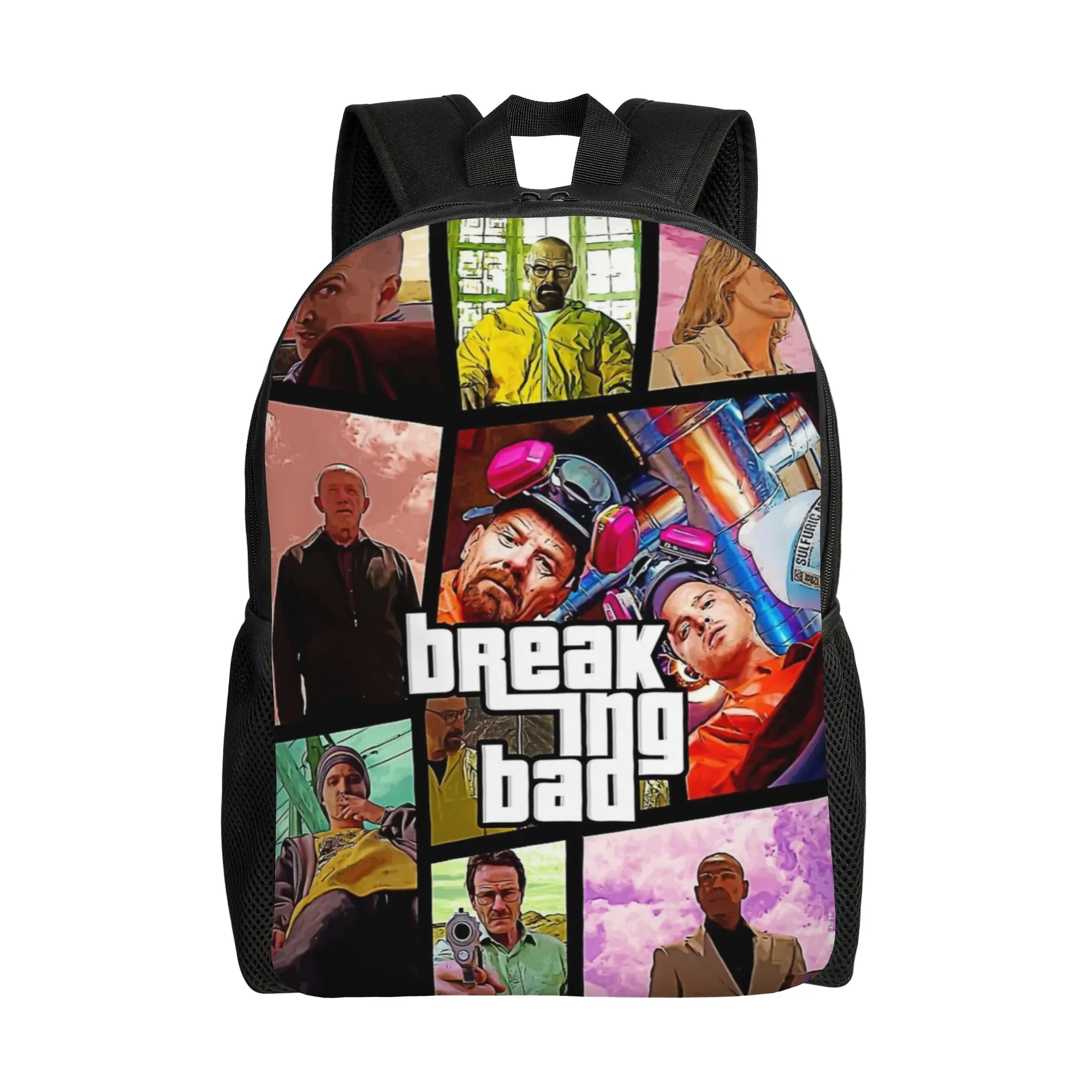 Breaking Games Bads Walter White 90s Casual Backpack Gift Student Business Daypack for Men Women Laptop Computer Shoulder Bag
Breaking Games Bads Walter White 90s Casual Backpack Gift Student Business Daypack for Men Women Laptop Computer Shoulder Bag