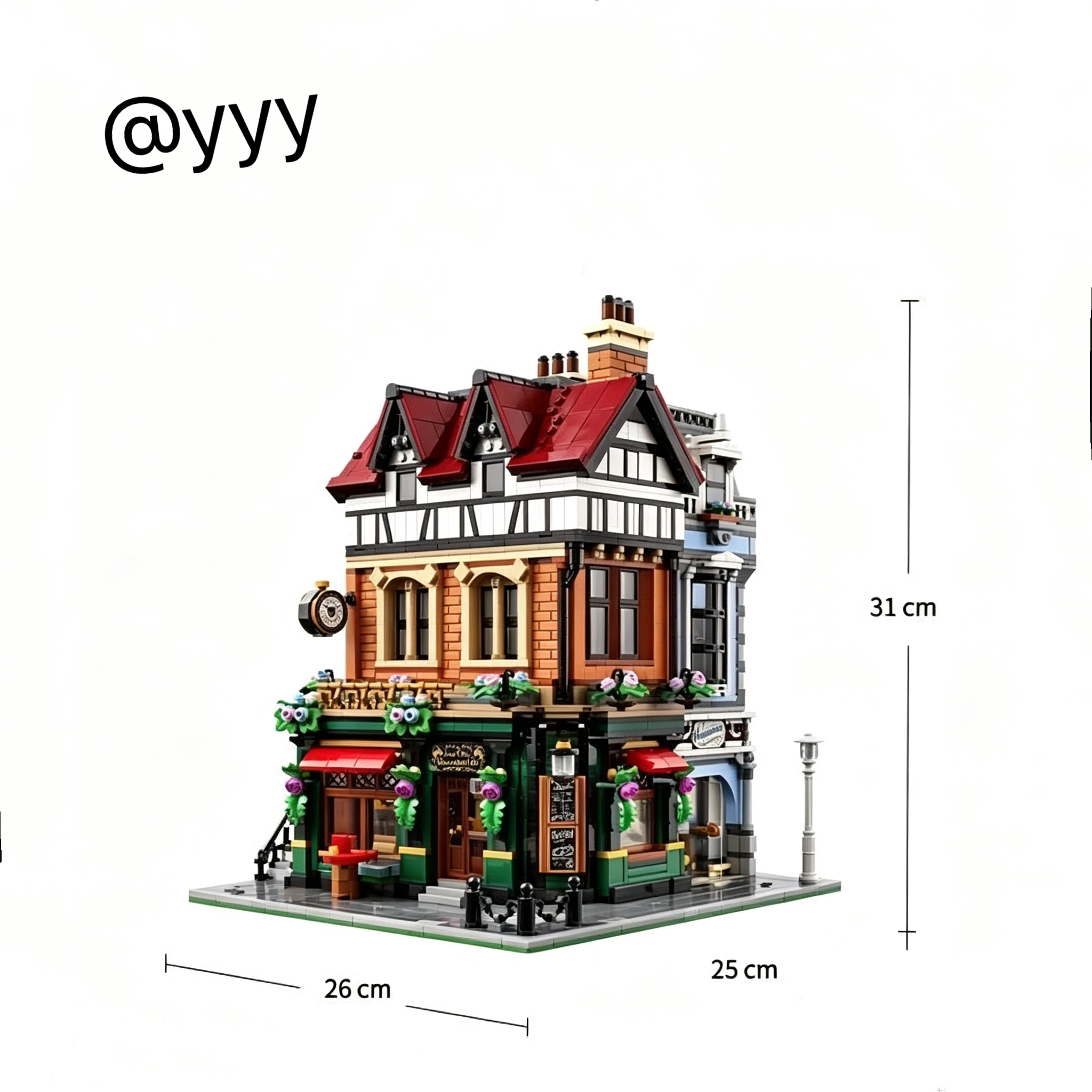 3266 pieces of retro British street corner street scene building assembly collection ornaments birthday and Christmas gifts
3266 pieces of retro British street corner street scene building assembly collection ornaments birthday and Christmas gifts