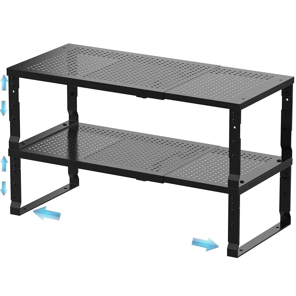 Expandable Spice Ra & Kitchen Cabinet Organizer - Stackable, Adjustable Shelves For Cabinets, Countertops, Cupboards &
Expandable Spice Ra & Kitchen Cabinet Organizer - Stackable, Adjustable Shelves For Cabinets, Countertops, Cupboards &