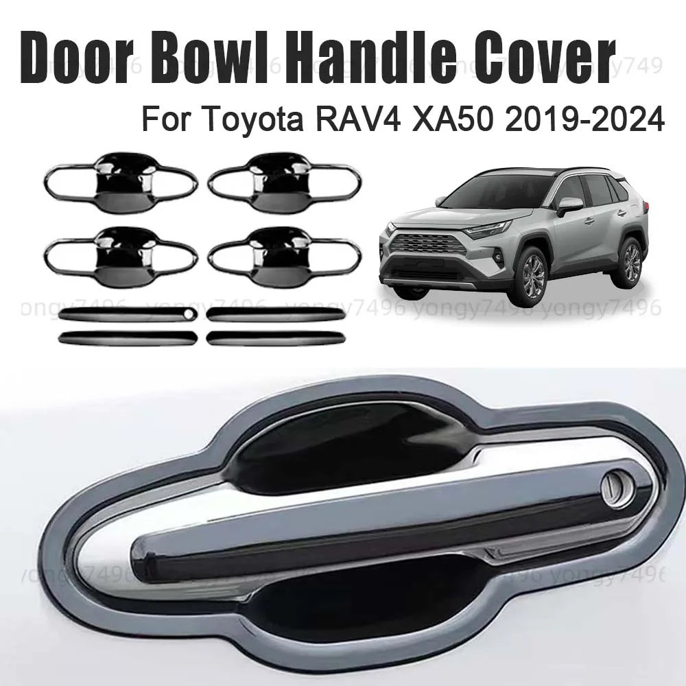 Car Upgrade Charred Black Door Bowl Handle Cover For Toyota RAV4 XA50 2019 2020 2021 2022 2023 2024 Cars Accessories Decoration
Car Upgrade Charred Black Door Bowl Handle Cover For Toyota RAV4 XA50 2019 2020 2021 2022 2023 2024 Cars Accessories Decoration
