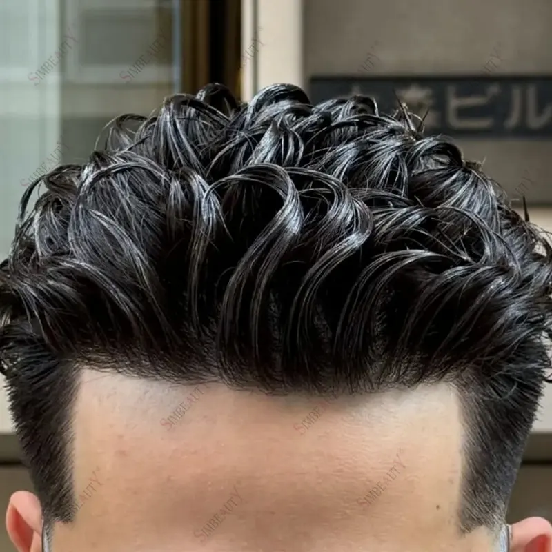 100% Human hair Men Toupee Natural Hairline Durable Full PU 0.1mm Base Black Grey Undetectable Man Wigs Capillary Prosthesis
100% Human hair Men Toupee Natural Hairline Durable Full PU 0.1mm Base Black Grey Undetectable Man Wigs Capillary Prosthesis