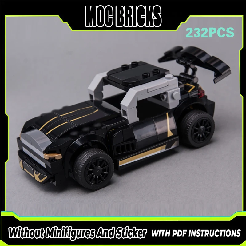 Конструктор City Car Model MOC: Модифицированный гоночный автомобиль для дрифта, модульная технология, подарки, праздничный набор для сборки, детские игрушки
Конструктор City Car Model MOC: Модифицированный гоночный автомобиль для дрифта, модульная технология, подарки, праздничный набор для сборки, детские игрушки