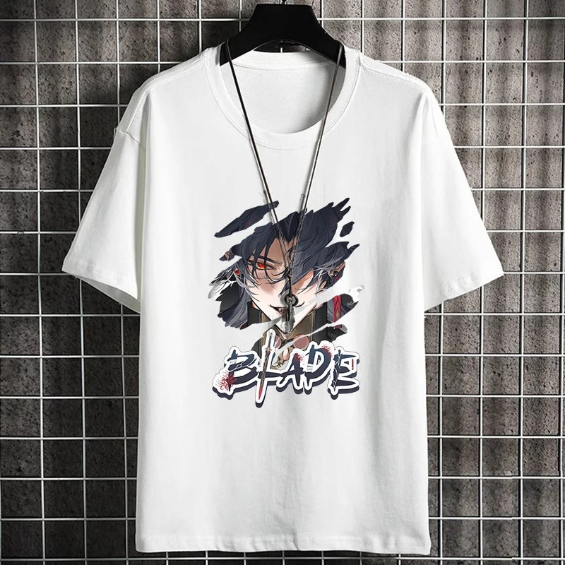 Anime Game Honkai: Star Rail Cos Blade Seele Kafka Sparkle Etc. Unisex Fashion Casual Cotton Base T-shirt
Anime Game Honkai: Star Rail Cos Blade Seele Kafka Sparkle Etc. Unisex Fashion Casual Cotton Base T-shirt