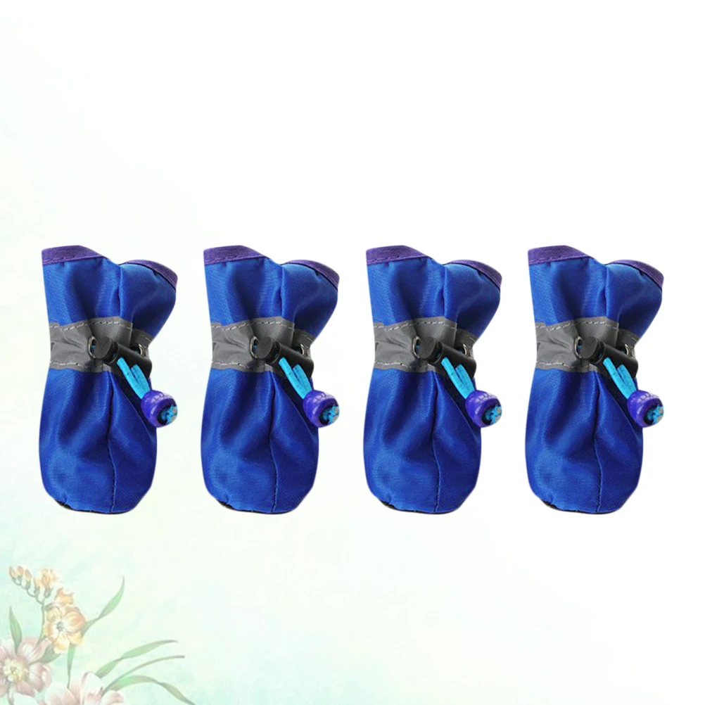4pcs Dog Boots Waterproof Shoes Anti-slip Soles Outdoor Feet Protectors Pet Rain Shoes Casual Design Small Dog Shoe
4pcs Dog Boots Waterproof Shoes Anti-slip Soles Outdoor Feet Protectors Pet Rain Shoes Casual Design Small Dog Shoe
