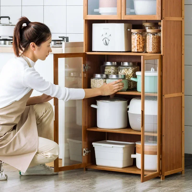 Stable Kitchen supplies storage cabinets Multi-layer shelves with doors Kitchenware tableware Lockers Bookshelves Wood
Stable Kitchen supplies storage cabinets Multi-layer shelves with doors Kitchenware tableware Lockers Bookshelves Wood