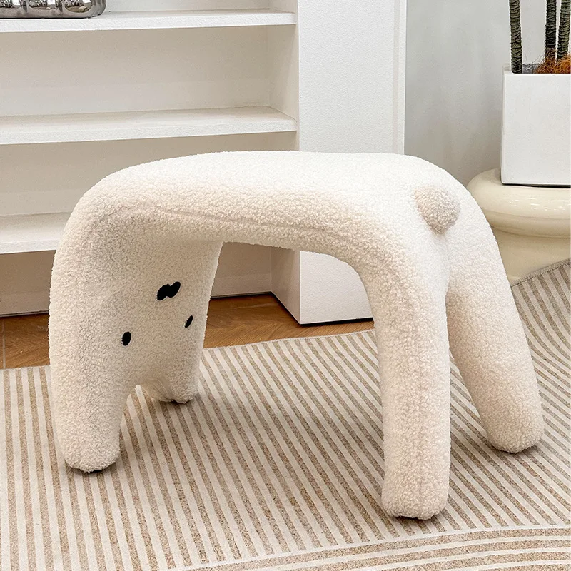 Cat Shoe Changing Stool Home Door Shoe Stool Shearling Dressing Stool Furniture
Cat Shoe Changing Stool Home Door Shoe Stool Shearling Dressing Stool Furniture