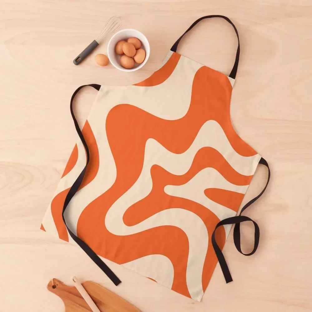 Retro Liquid Swirl Abstract Pattern Square in Tangerine Orange and Peach Apron Kitchen Things For Home Salon Apron
Retro Liquid Swirl Abstract Pattern Square in Tangerine Orange and Peach Apron Kitchen Things For Home Salon Apron