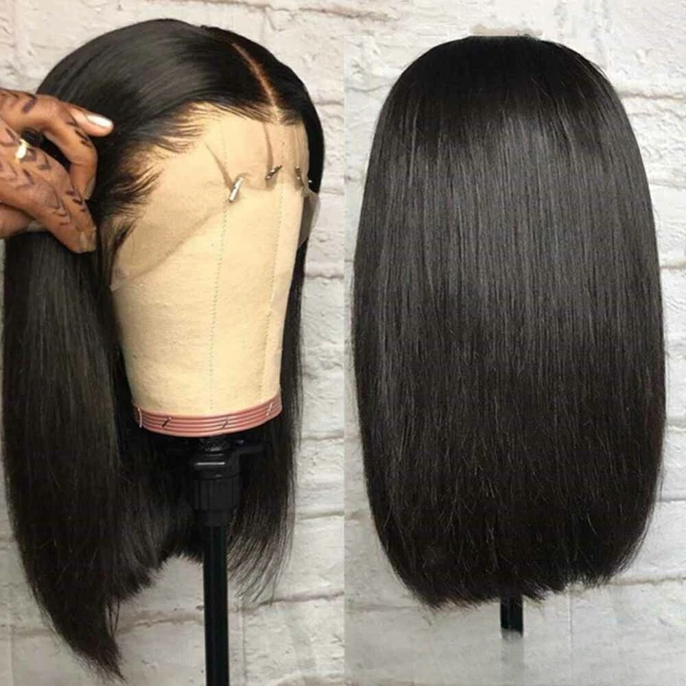 Synthetic Black Hair Lace Front Short Bob Full Head Wig Heat Resistant Soft
Synthetic Black Hair Lace Front Short Bob Full Head Wig Heat Resistant Soft