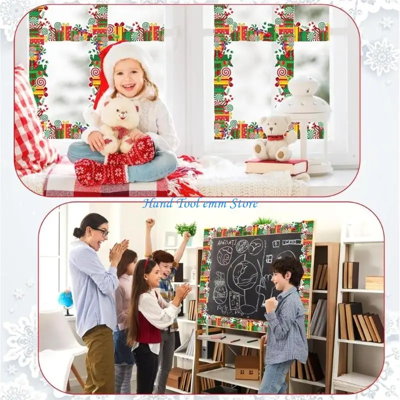 H37F Celebratory Holiday Decorative Border Transfers For Partitions Entrances Creative Christmas Plan
H37F Celebratory Holiday Decorative Border Transfers For Partitions Entrances Creative Christmas Plan
