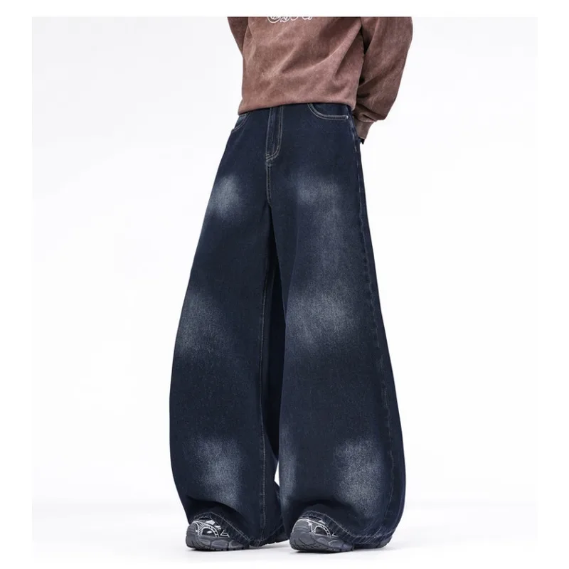 Spring Trendy Men's Jeans Baggy Straight Leg Man Pants Casual Vintage Denim Pants Retro Loose Fit Streetwear Trousers
Spring Trendy Men's Jeans Baggy Straight Leg Man Pants Casual Vintage Denim Pants Retro Loose Fit Streetwear Trousers