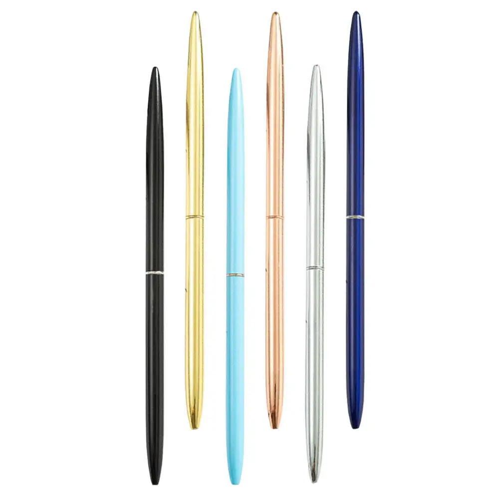 6Pcs Office Ballpoint Pen Metal Body Writing Instrument for Bank Hotel Signing Smooth Flow Professional Desk Pen
6Pcs Office Ballpoint Pen Metal Body Writing Instrument for Bank Hotel Signing Smooth Flow Professional Desk Pen