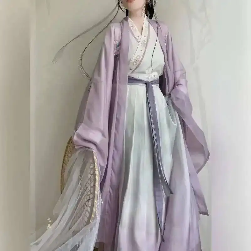 Original Chinese Traditional Hanfu fo Woman Oirental Cosplay Costume song Ancient Folk Dance Stage Costumes
Original Chinese Traditional Hanfu fo Woman Oirental Cosplay Costume song Ancient Folk Dance Stage Costumes