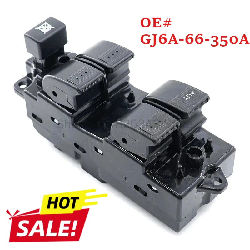 GJ6A-66-350A is suitable for 03-05 Mazda 6 Glass Regulator Switch Power Window Control Switch
GJ6A-66-350A is suitable for 03-05 Mazda 6 Glass Regulator Switch Power Window Control Switch