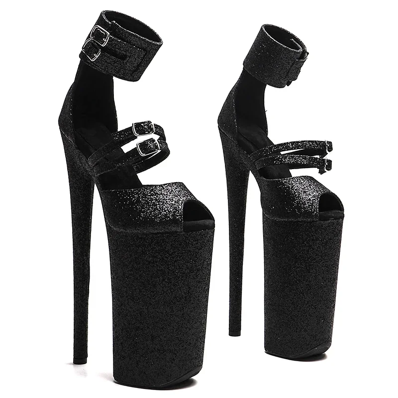 Leecabe 26CM/10inches Glitter small open toe exotic High Heel platform sandals stripper heel Pole Dance shoes
Leecabe 26CM/10inches Glitter small open toe exotic High Heel platform sandals stripper heel Pole Dance shoes