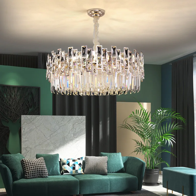 Postmodern Luxury Chandelier Suspend Led Lighting Fixtures Gold Black Crystal Round Oval Hanging Lamp For Living Room Decoration
Postmodern Luxury Chandelier Suspend Led Lighting Fixtures Gold Black Crystal Round Oval Hanging Lamp For Living Room Decoration