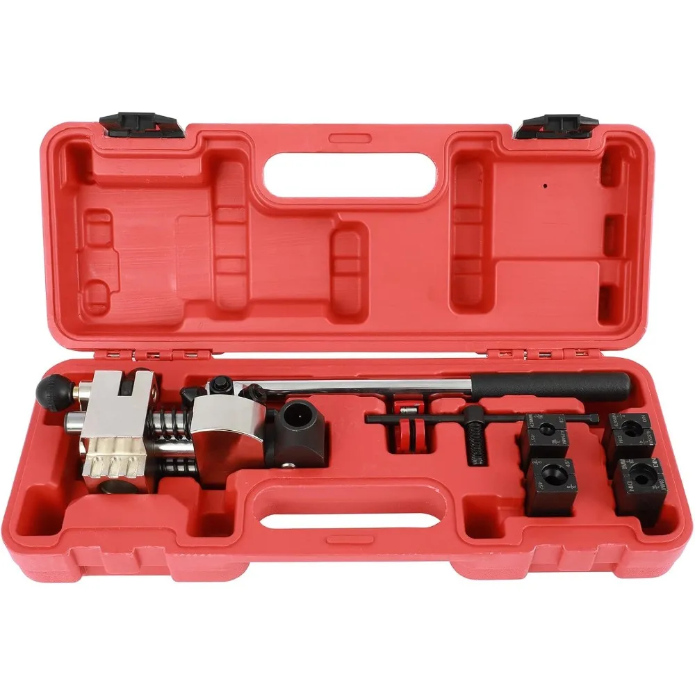 SCITOO Brake Pipe Line Flaring Automotive Hand Tool for Single and Double Fiares 
SCITOO Brake Pipe Line Flaring Automotive Hand Tool for Single and Double Fiares