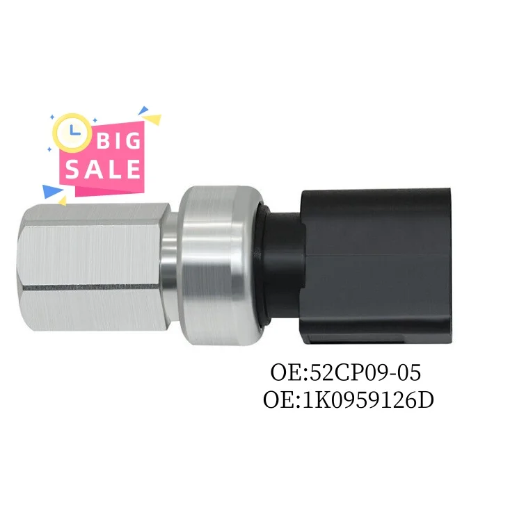 1PCS 52CP09-05 1K0959126D Suitable for Volkswagen Audi air conditioner pressure sensor
1PCS 52CP09-05 1K0959126D Suitable for Volkswagen Audi air conditioner pressure sensor