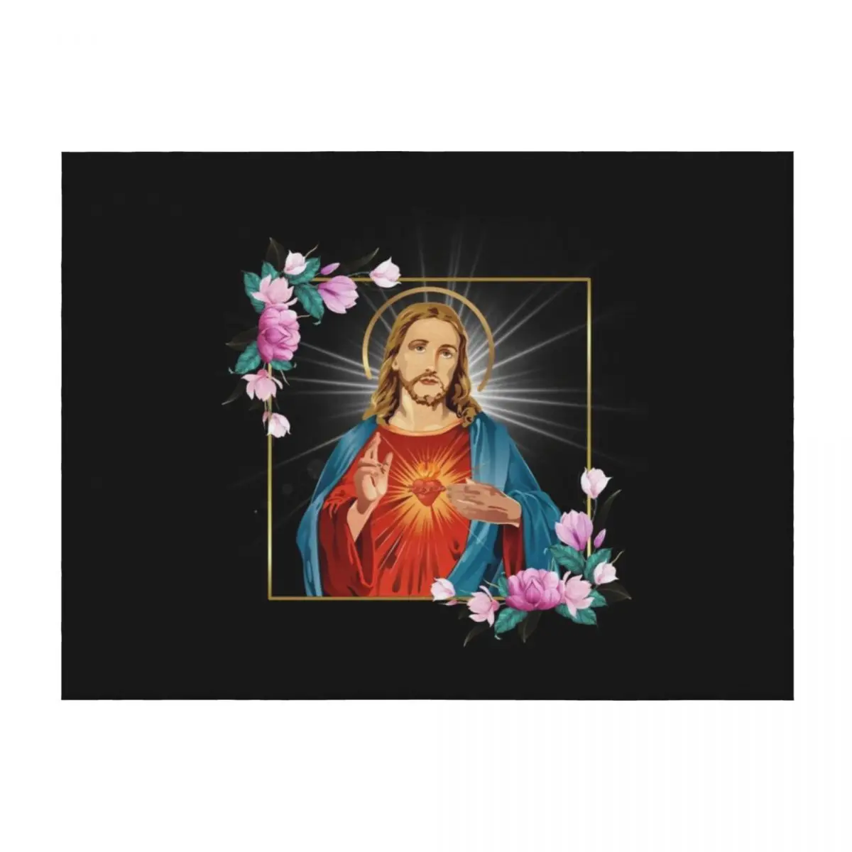 Immaculate Heart of Jesus Christ Sacred Heart Catholic Gift Throw Blanket Luxury Thicken Blankets For Baby Plaid Blankets
Immaculate Heart of Jesus Christ Sacred Heart Catholic Gift Throw Blanket Luxury Thicken Blankets For Baby Plaid Blankets