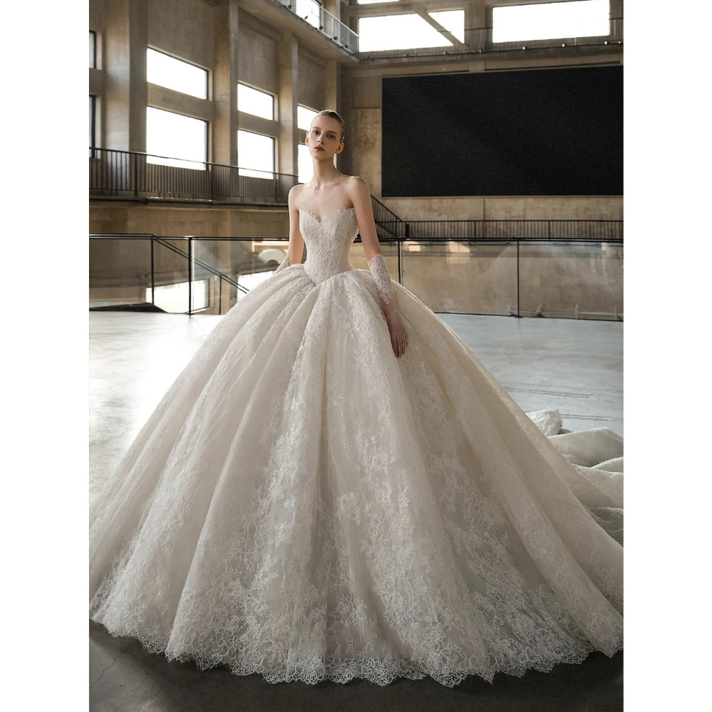 ESBRIDE Cheap Wedding Dress Sleeveless Sweetheart Princess Luxury Wedding gown Customized Champagne Wedding Dresses White Dress
ESBRIDE Cheap Wedding Dress Sleeveless Sweetheart Princess Luxury Wedding gown Customized Champagne Wedding Dresses White Dress