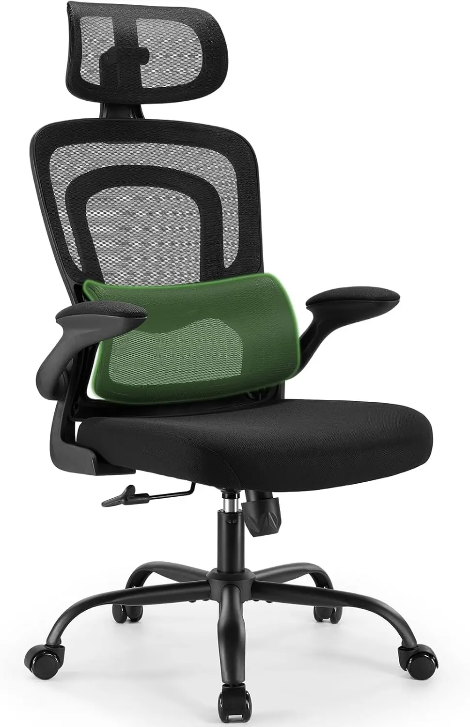Office Chair Ergonomic-Desk Chair: High Ba Mesh Office Chair With Lumbar Support,Flip-Up Armrests&2D Headrest,Gaming Chair With
Office Chair Ergonomic-Desk Chair: High Ba Mesh Office Chair With Lumbar Support,Flip-Up Armrests&2D Headrest,Gaming Chair With