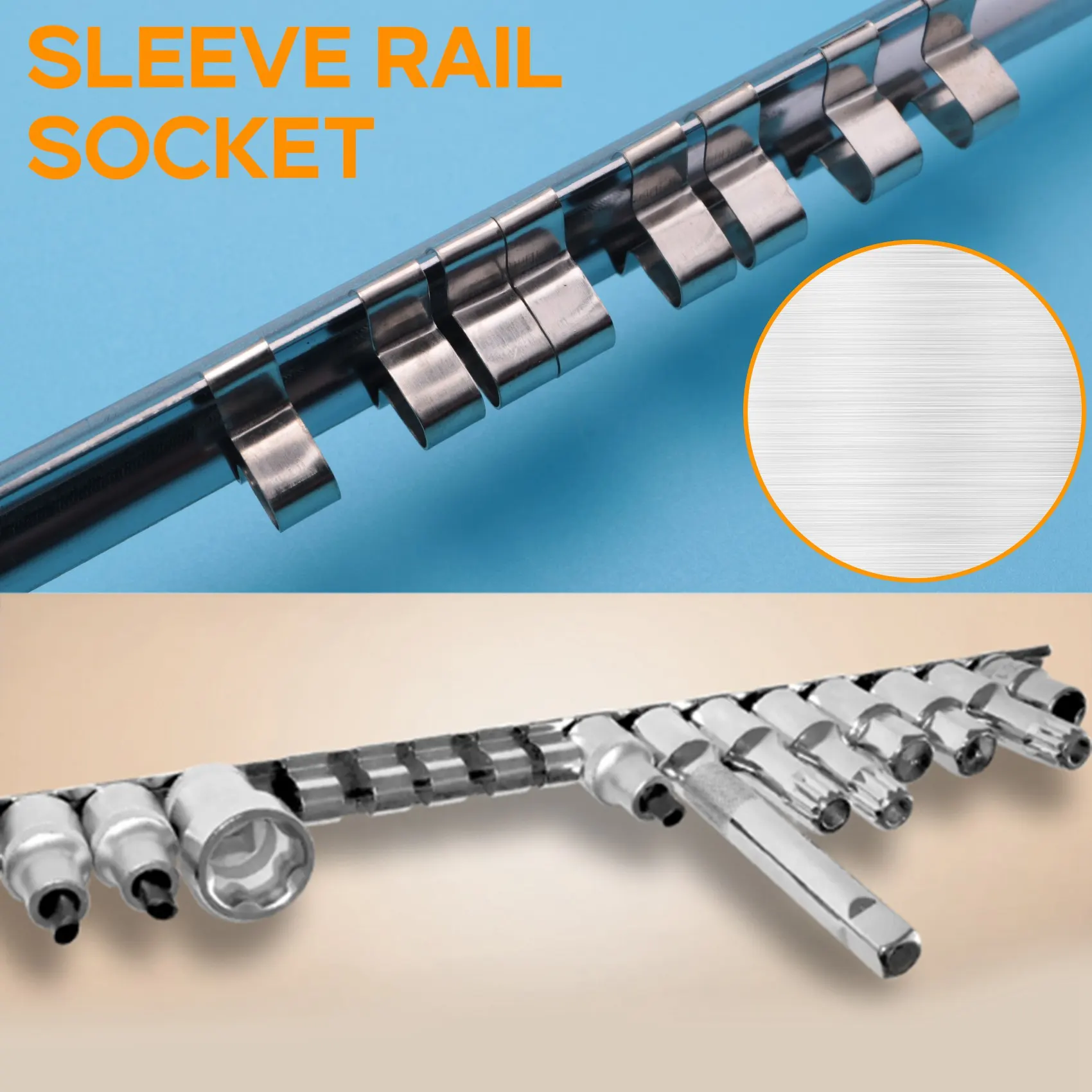 BTCL 3Pcs Socket Rack Holder 1/4 Inch 3/8 Inch 1/2 Inch With 16 Clips On Rail Tool Organizer Storage
BTCL 3Pcs Socket Rack Holder 1/4 Inch 3/8 Inch 1/2 Inch With 16 Clips On Rail Tool Organizer Storage