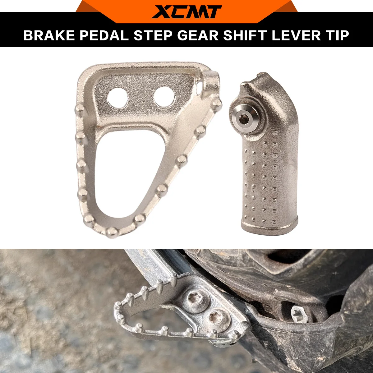 For KTM EXC 300 2017-2025 EXC250 EXCF 350 EXC 450 SX125 SXF 250 SXF450 XCW 300 Stainless Steel Brake Pedal Plate Shift Lever Tip
For KTM EXC 300 2017-2025 EXC250 EXCF 350 EXC 450 SX125 SXF 250 SXF450 XCW 300 Stainless Steel Brake Pedal Plate Shift Lever Tip