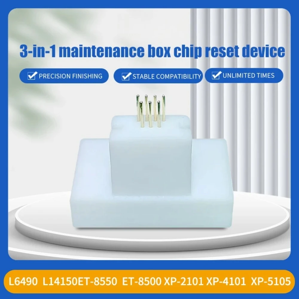 1pcs T04D1 C9345 C9344 3-in-1 Maintenance Tank with original Chip Resetter For Epson L6490 L14150ET-8550 ET-8500 XP-2101 XP-4101
1pcs T04D1 C9345 C9344 3-in-1 Maintenance Tank with original Chip Resetter For Epson L6490 L14150ET-8550 ET-8500 XP-2101 XP-4101