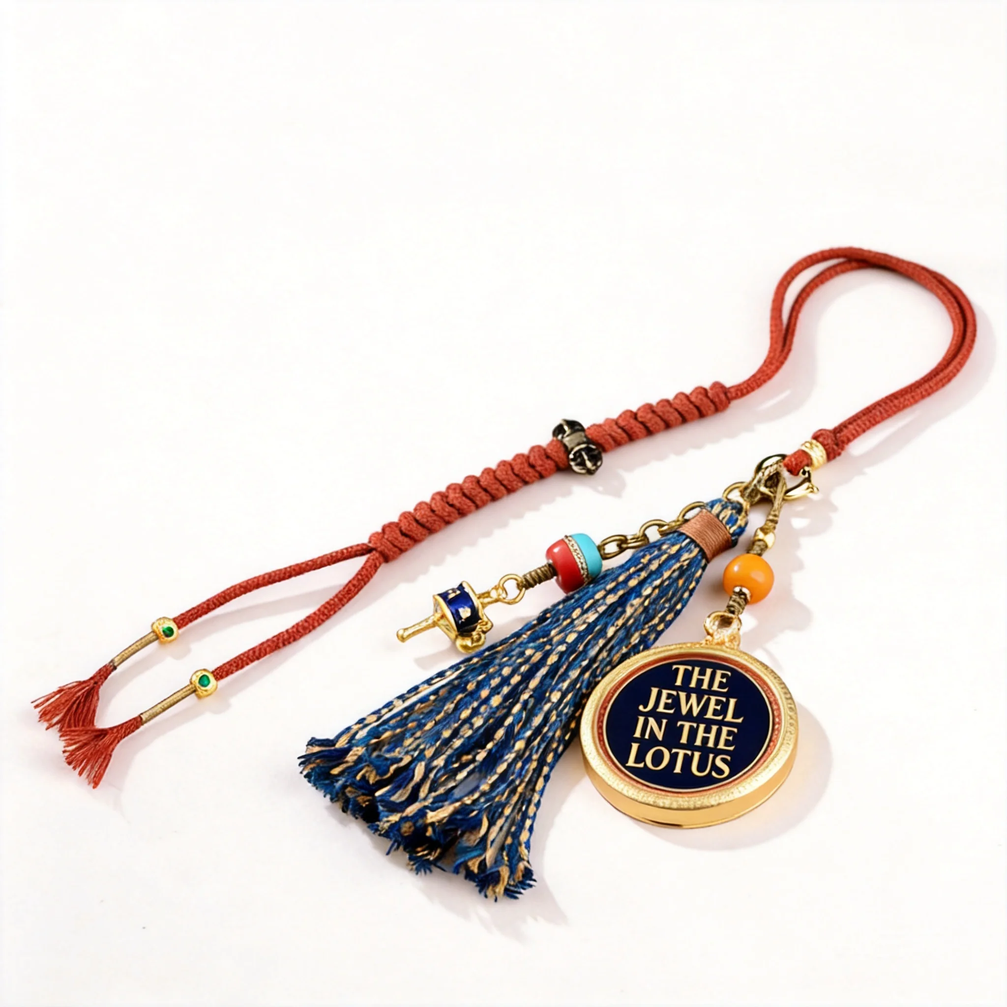 2026 Chinese Style Thangka Six-word Mantra Pendant Retro Tibetan Hand Woven Tassel Charm For Car Rearview Mirror Bag Hanging Uni
2026 Chinese Style Thangka Six-word Mantra Pendant Retro Tibetan Hand Woven Tassel Charm For Car Rearview Mirror Bag Hanging Uni