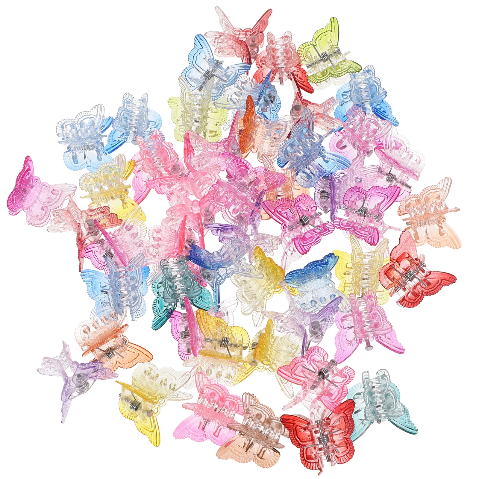 50 Pcs Hair Clips Butterfly naments Small Claw Clips Jelly Color Pride Accessories Women Hair Accessory Fashion for Girls
50 Pcs Hair Clips Butterfly naments Small Claw Clips Jelly Color Pride Accessories Women Hair Accessory Fashion for Girls